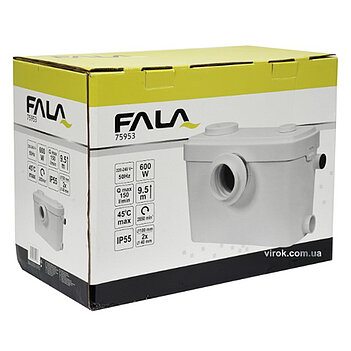 Помпа фекальная сетевая FALA с измельчителем (75953)