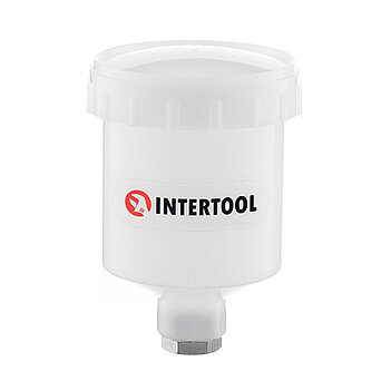 Бачок нейлоновый INTERTOOL 125 мл (PT-1900)