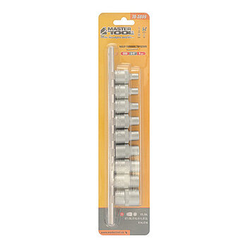 Набір головок Star MASTERTOOL 3/8" 9 шт (78-3809)