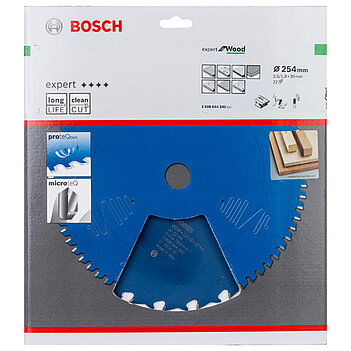 Диск пильный по дереву Bosch Expert for Wood 254x30х1,8 мм (2608644340)