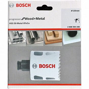 Коронка по металлу и дереву Bosch BiM 133мм (2608594246)