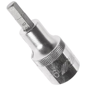 Головка торцевая с битой Hex JTC 1/2" 6мм (45606 JTC)