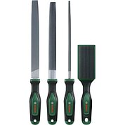 Набор напильников Bosch 200 мм со щеткой 4 шт. (1600A034GM)