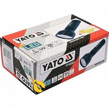 Фонарь ультрафиолетовый Yato с очками (YT-08581)
