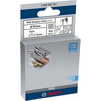 Щетка проволочная Bosch 70 мм (2608622121)