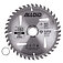 Диск пиляльний по дереву Alloid 180х25,40/22,20 мм (WS-18040)