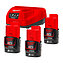 Акумулятор Li-Ion Milwaukee M12 NRG-303 12,0В 2 шт. + зарядний пристрій (4933459207)