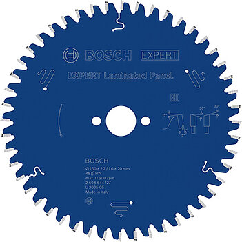 Диск пиляльний по ламінату Bosch Expert for Laminated Panel 160х1,6х20 мм (2608644127)