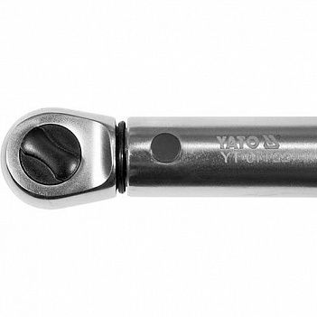 Ключ динамометричний Yato 1/4" 2,5- 12Нм 265-288мм (YT-07722)