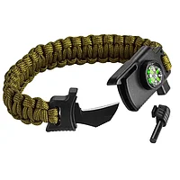 Браслет виживання Neo Tools 5в1 (63-140)