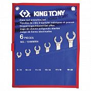 Набор ключей разрезных King Tony 6ед. (1306MRN)