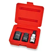 Набор головок 5-гранных для тормозных суппортов Toptul 1/2" 3 шт. (JGAI0303)