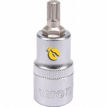 Головка торцевая с битой Spline Yato 1/2" M8 (YT-04342)