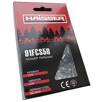 Ланцюг для пили Haisser 91FCS50 3/8", 1,3 мм 50DL (84689)
