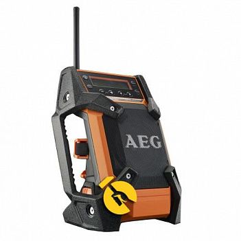 Радіоприймач акумуляторний AEG BR1218C-0 (4935451539) - без акумулятора та зарядного пристрою