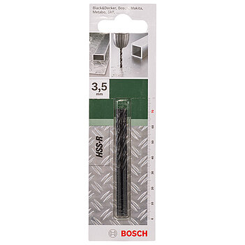 Свердло по металу Bosch HSS-R 3,5 мм 2 шт. (2609255006)