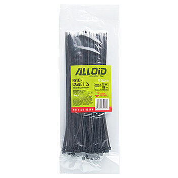 Хомут нейлоновый Alloid 2,5 х 200 мм 100 шт. (PC-25200 B)