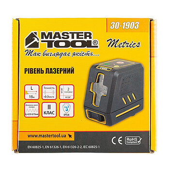 Рівень лазерний MASTERTOOL (30-1903)