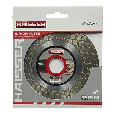 Диск алмазный Haisser Hurd Ceramic 125x1,6x22,23мм 1шт (128592