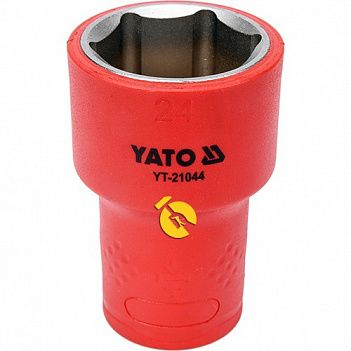 Головка торцевая 6-гранная Yato 1/2" 24 мм (YT-21044)