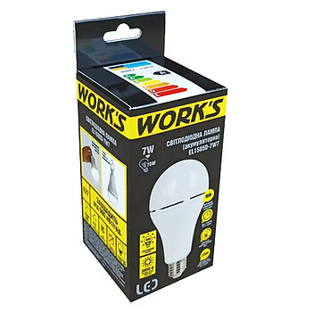 Лампа аккумуляторная Work's LED EL1505D-7W7 3,7В (126589)