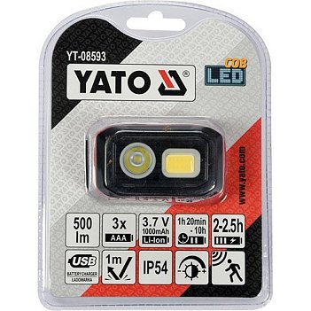 Ліхтар налобний Yato (YT-08593)