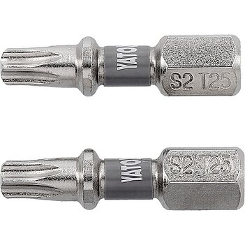 Бита Torx Yato 1/4" T25 2 шт. (YT-78014)