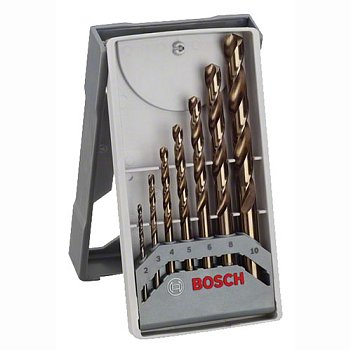 Набор сверл по металлу Bosch Mini X-Line HSS-Co 7шт. (2608589296)