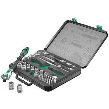 Набір інструментів WERA 8100 SC 2 Zyklop Speed 1/2" 37 шт. 6PT (05003645001)