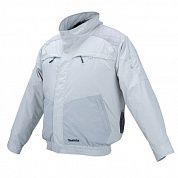 Куртка акумуляторна з вентиляцією Makita розмір XL (DFJ410ZXL) - без акумулятора та зарядного пристрою