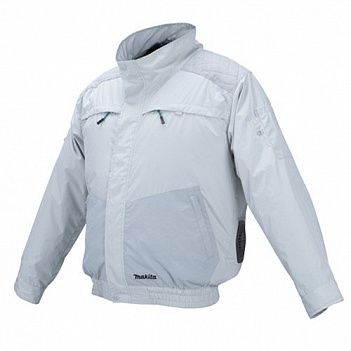 Куртка аккумуляторная с вентиляцией Makita размер XL (DFJ410ZXL) - без аккумулятора и зарядного устройства