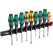 Набор отверток комбинированный WERA 9650 Magnetic rail Kraftform 9 шт. (05051012001)