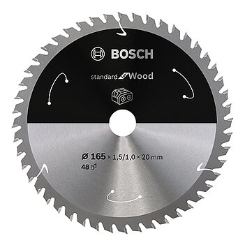 Диск пильный по дереву Bosch Standard for Wood 165x20х1,0мм (2608837687)