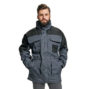 Куртка утеплена CERVA ULTIMO сіра розмір XL (Ultimo-JCT-GRBLA-XL)