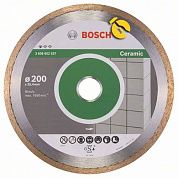 Диск алмазний суцільний Bosch Professional for Ceramic 200х25,4 мм (2608602537)