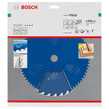 Диск пильный по дереву Bosch Expert for Wood 225x30х1,6мм (2608644089)