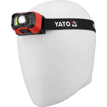 Фонарь налобный аккумуляторный Yato (YT-085942)