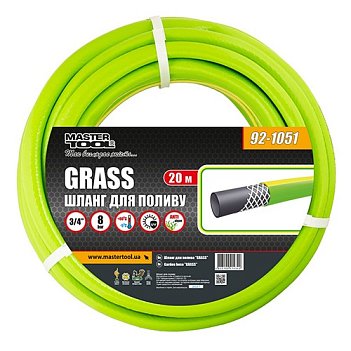 Шланг поливальний MASTERTOOL "GRASS 3/4" 20м (92-1051)