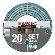 Шланг армированный Gardena ПВХ Classic 1/2", 20м (18004-20.000.00)