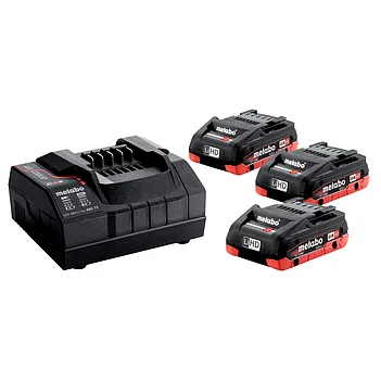 Аккумулятор Li-Ion Metabo 18,0В 3 шт + ASC 72 (685132000)