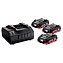 Акумулятор Li-Ion Metabo 18,0В 3 шт + ASC 72 (685132000)