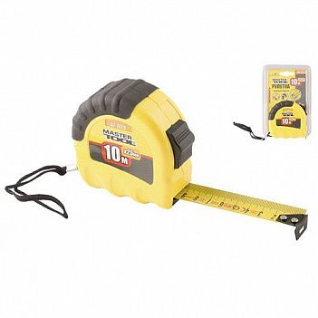 Рулетка MASTERTOOL 10м (62-1025)