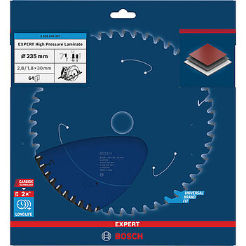 Диск пиляльний по ламінату Bosch Expert for High Pressure Laminate 235x1,8х30 мм (2608644357)