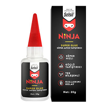 Клей однокомпонентный SELSIL NINJA 20 г (20V230) Клей однокомпонентный SELSIL NINJA 20 г (20V230)