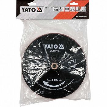 Підошва шліфувальна Yato з набором шліфувальних кругів 230 мм (YT-47770)
