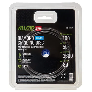 Диск полировальный по бетону и граниту Alloid Pro COMBS 100 мм (DD-63377)