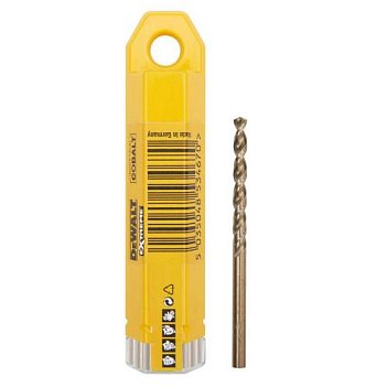 Сверло по металлу DeWALT EXTREME INDUSTRIAL COBALT 4,5x80мм 10шт (DT4927)