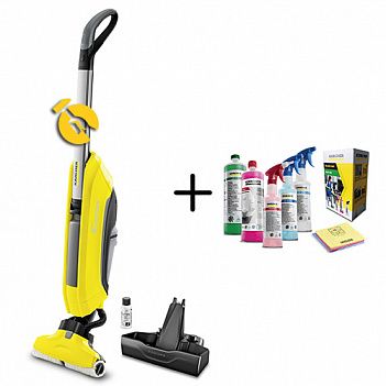 Поломоечная машина аккумуляторная Karcher FC 5 Cordless + набор моющих средств (9.611-324.0) Поломоечная машина аккумуляторная Karcher FC 5 Cordless + набор моющих средств (9.611-324.0)