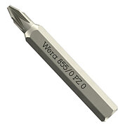Біта Pozidriv WERA 855/0 Micro 4 мм PZ0 1 шт. (05058140001)
