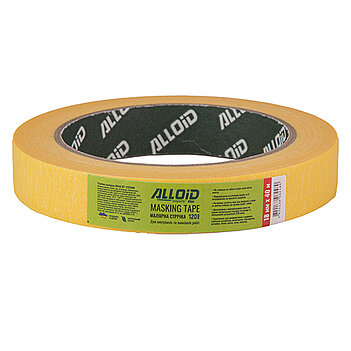 Стрічка малярна Alloid 18 мм х 40 м жовта (MT-1201840)